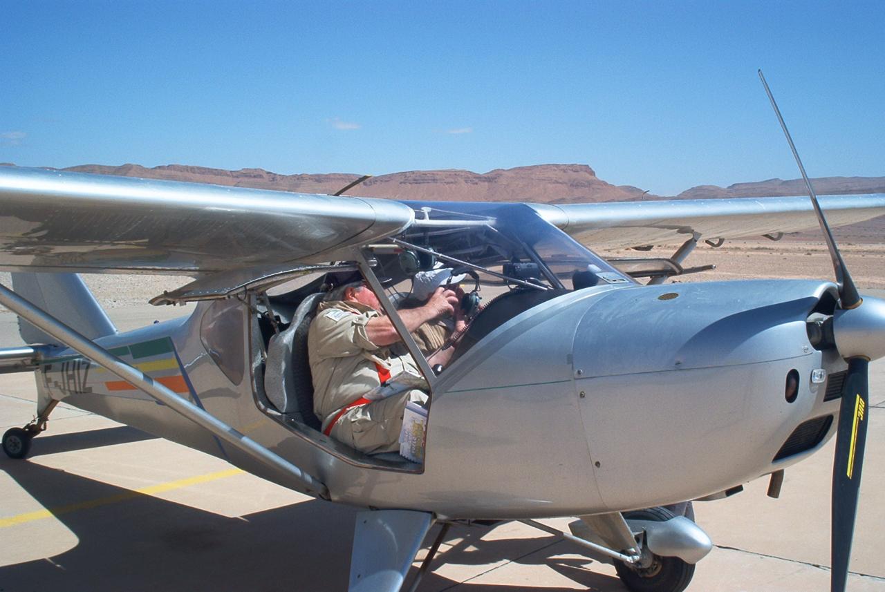 Ikar Ai10 & François en copilote