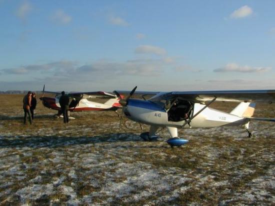 IKAR Ai 10 dans la toundra en UKRAINE