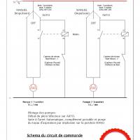 Schema electrique kit embarque type h pour 2 pompes avec 2 capteurs